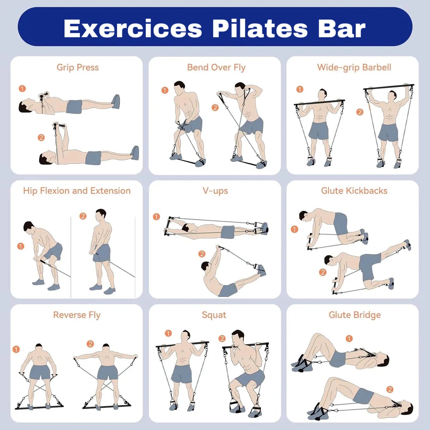 Kit complet pilates maison