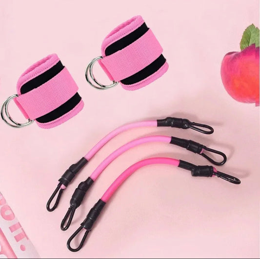 Kit élastiques de Pilates avec Sangles